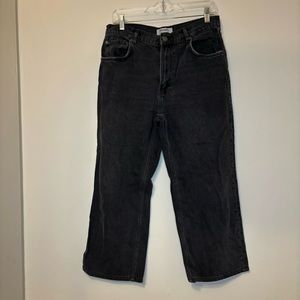 COPY - Reformation Cropped Gray Washed Black Women’s Jeans 30W